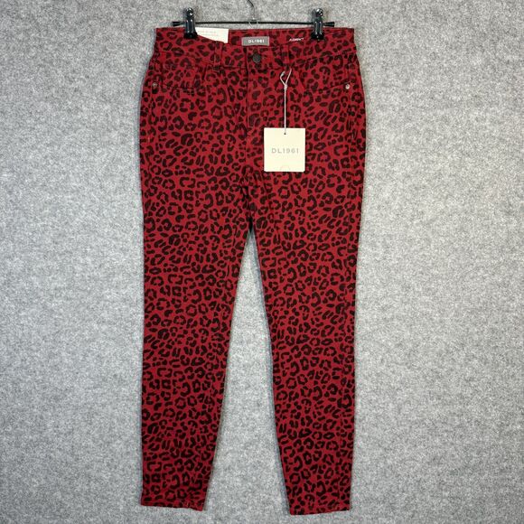 DL 1961 Florence Ankle Mid Rise Insta Sculpt Skinny Jean Pants Women's Size 27 - Picture 1 of 16